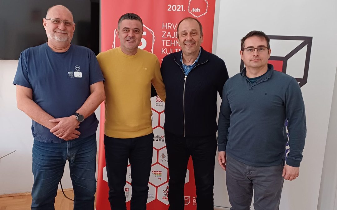 Radni sastanak delegacije Hrvatskog kajakaškog saveza u Hrvatskoj zajednici tehničke kulture