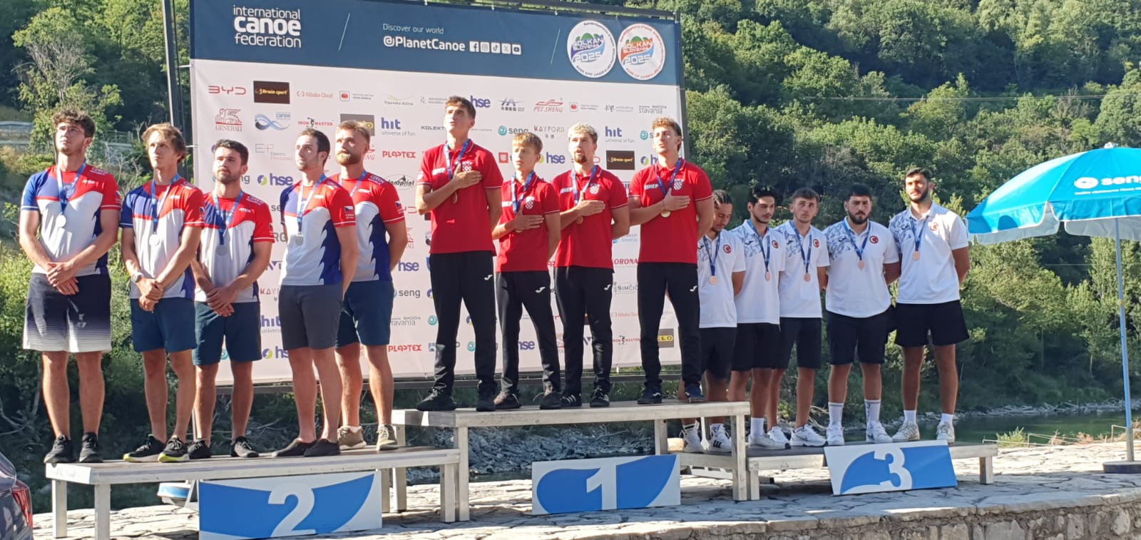 1. mjesto Hrvatska Svjetsko prvenstvo u Raftingu U23 Solkan 2025 (1)