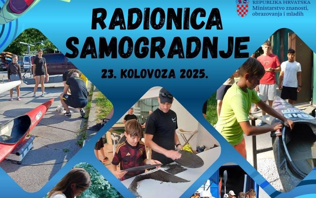 Proveli smo radionicu samogradnje kajaka i vesla u KKK Matija Ljubek u Zagrebu